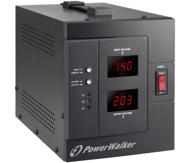 Power Walker STABILIZATOR NAPIĘCIA (1500VA/1200W, 2xPL) - 253716 - zdjęcie 3